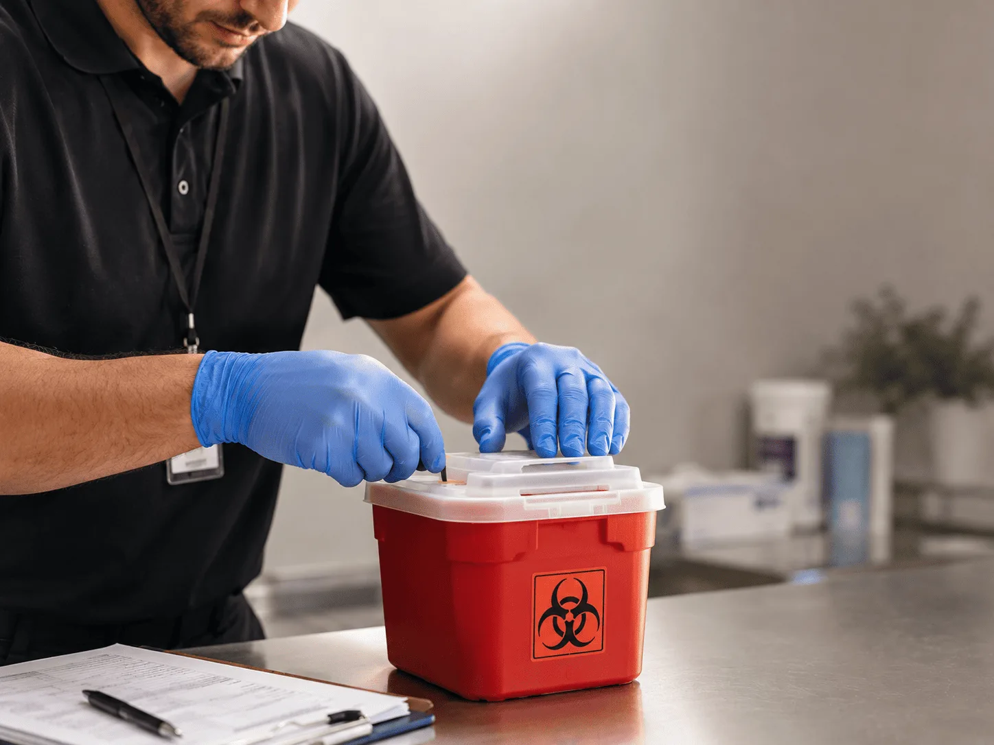 Why choose Sharps Waste Disposal in Ashley, MI